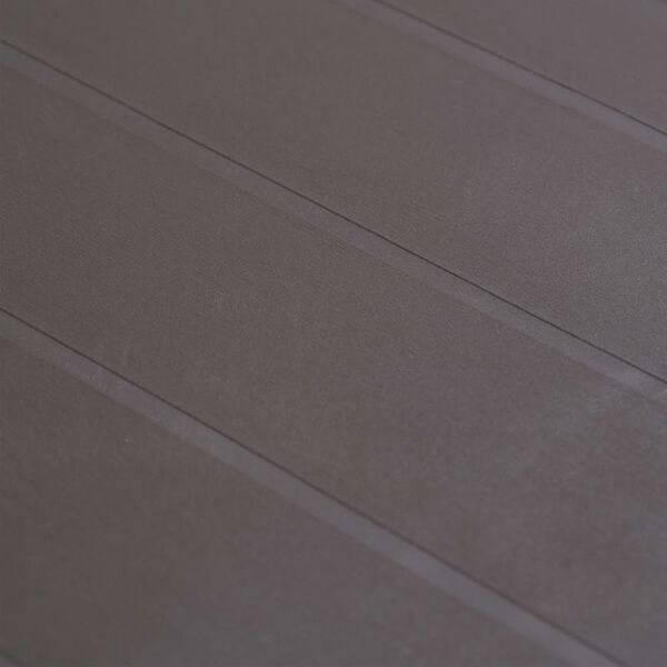 vidaXL ガーデンテーブル ブラウン 79x79x72cm プラスチック製 ラタン風