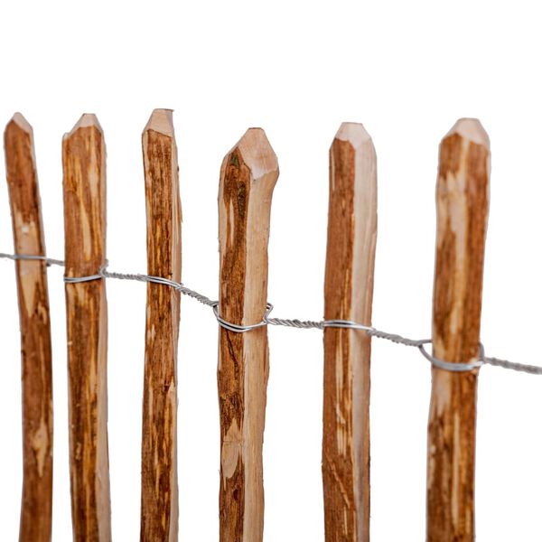 vidaXL ピケットフェンス ヘーゼルウッド 120x250cm