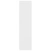 vidaXL ワードローブ ホワイト 100x50x200cm エンジニアリングウッド