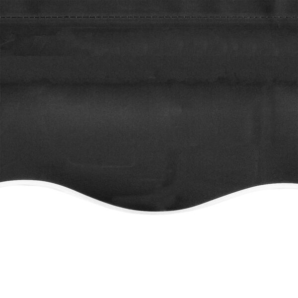 vidaXL 日よけスクリーン キャンバス製 400x300m アントラシート