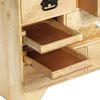 vidaXL 引き出し付チェスト 60 x 30 x 75 cm マンゴー無垢材