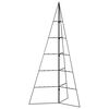 vidaXL 金属製クリスマスツリー デコレーション用 ブラック 100cm