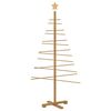 vidaXL 木製クリスマスツリー ブラウン 150 cm 竹