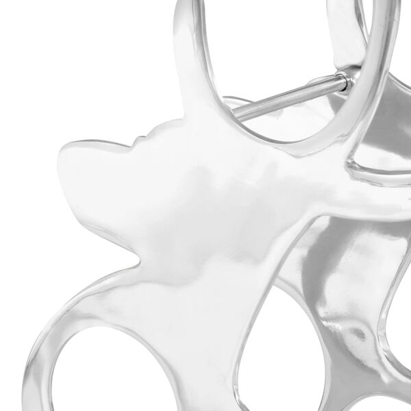 vidaXL ワインラック ソリッドアルミ製 33x14x54cm シルバー