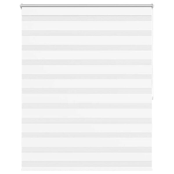vidaXL ゼブラ ブラインド 120x175cm ホワイト