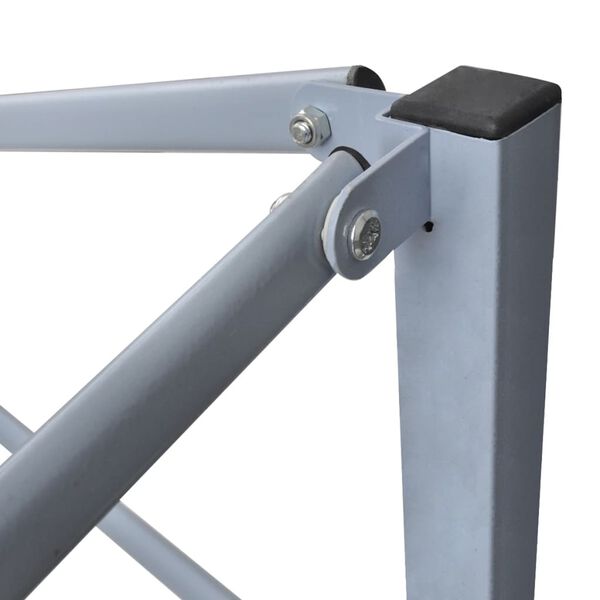 vidaXL 折りたたみ式テント ブルー 3x3m