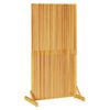 vidaXL プライバシースクリーン ブラウン 79.5 x 50 x 150 cm ソリッドアカシアウッド