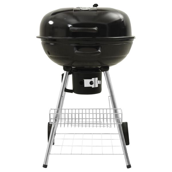 vidaXL 313358 vidaXL Kettle Charcoal BBQ Grill 73x58x96 cm Steel