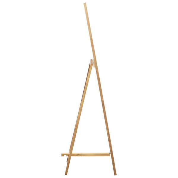 vidaXL 自立型ミラー 48x46.5x150cm オーク無垢材