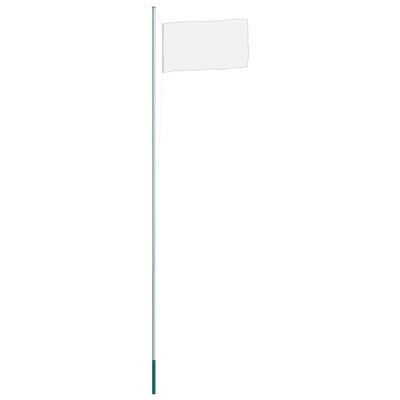 vidaXL 組立て式の旗竿 6.2m アルミニウム