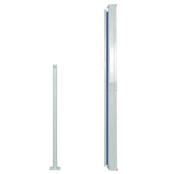 vidaXL 引き込み式サイドオーニング 160x500cm ブルー