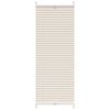 vidaXL プリーツブラインド 40x150cm クリーム