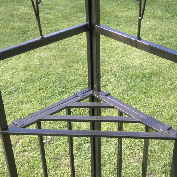 vidaXL ガゼボ ホワイト 3x4m