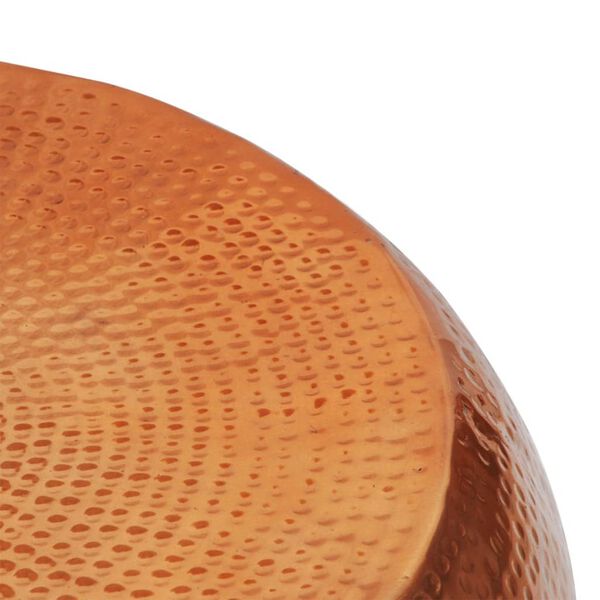 vidaXL アルミ製コーヒーテーブル 槌目仕上げ ブラス/コッパーカラー