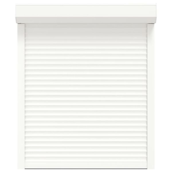 vidaXL ローラーシャッター 100x130cm アルミ製 ホワイト