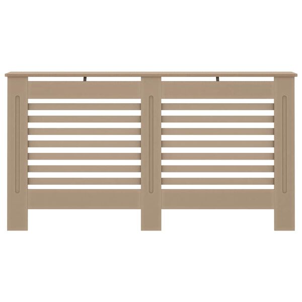 vidaXL ラジエーターカバー 152x19x81cm MDF製