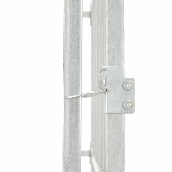 vidaXL キャノピートップ付き 屋外用 犬小屋 382x192x225cm