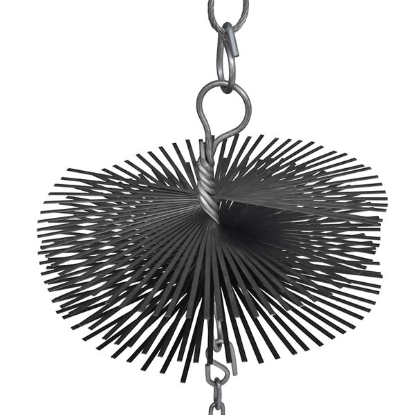 vidaXL 煙突用クリーニングブラシ 丸型 径20cm