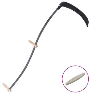 vidaXL 鎌（砥石付き）145cm
