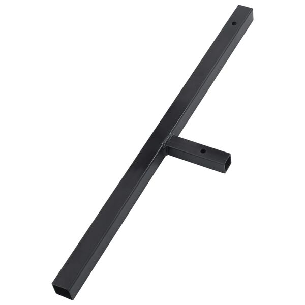 vidaXL ハンドル付きグラウンドドリル 250mm 鋼製 ブラック