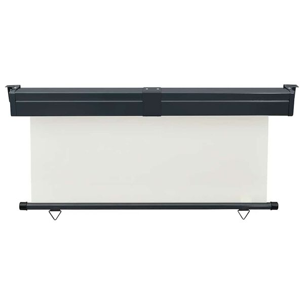 vidaXL バルコニー用 サイドオーニング 175x250cm クリーム