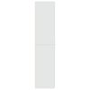 vidaXL ハイボード ホワイト 70x42.5x185cm エンジニアリングウッド