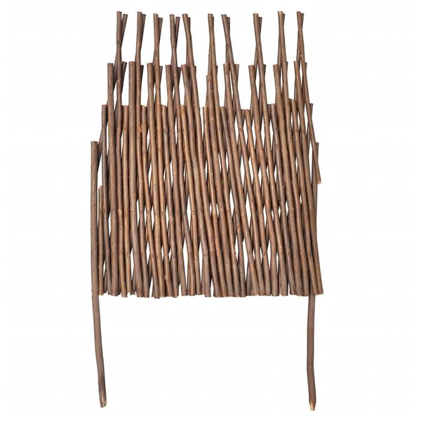 vidaXL 柳トレリスフェンス 5個 170x37 cm
