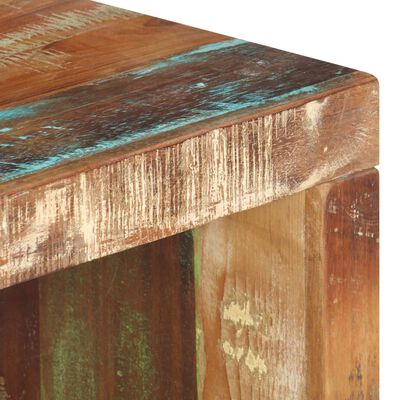 vidaXL コーヒーテーブル2点セット 無垢の再生木材