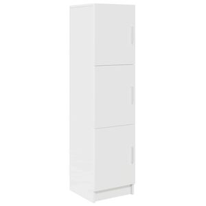 vidaXL ハイボード ホワイト 31.5 x 32 x 122.5 cm
