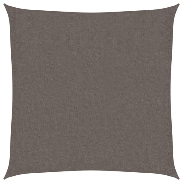 vidaXL サンシェードセイル 160g/m² アントラシート 2.5x2.5m 高密度ポリエチレン