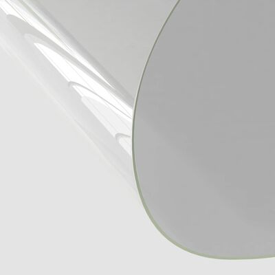 vidaXL テーブルプロテクター 透明 PVC製 直径110cm 厚さ2mm