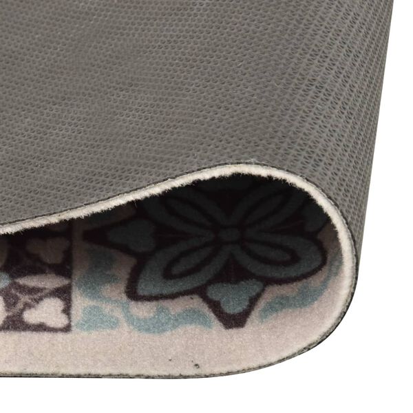 vidaXL キッチンマット 洗濯可能 モザイク柄 カラー 45x150cm