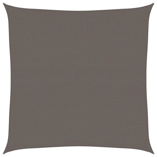 vidaXL サンシェードセイル 160g/m² アントラシート 4.5x4.5m 高密度ポリエチレン