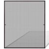 vidaXL 虫除け網戸 130x150cm ブラウン