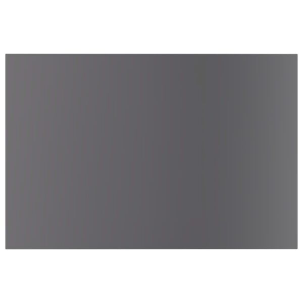 vidaXL 本棚ボード 8点 ハイグロスグレー 60x40x1.5cm エンジニアリングウッド