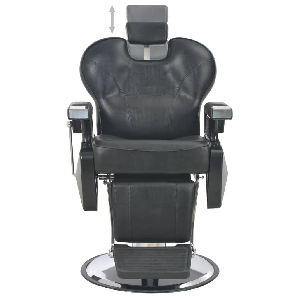 ブラック バーバーチェア　サロンチェア 合成皮革 vidaXL バーバーチェア 黒色 72x68x98cm 合成皮革 | vidaXL.jp