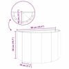 vidaXL プランター 錆 90 x 45 x 50 cm 耐候性スチール