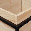 vidaXL ガーデンプランター 100x40x50 cm 無垢材 パイン材