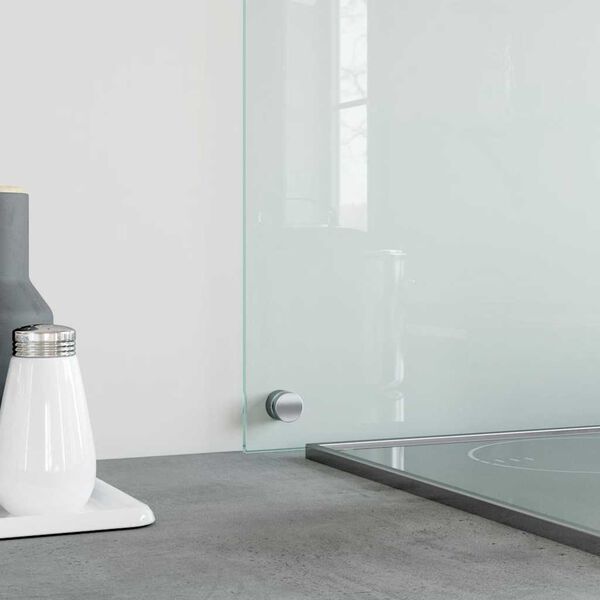 vidaXL キッチン用 汚れ防止板 透明 100x40 cm 強化ガラス製