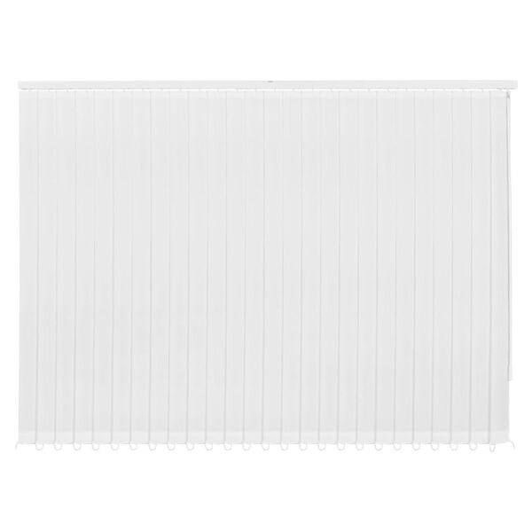 vidaXL 縦型ブラインド 布製 120x180cm ホワイト