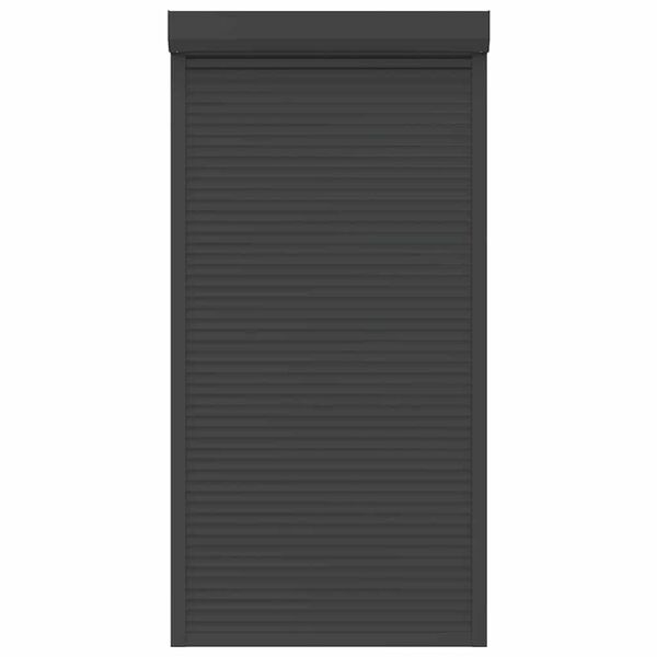 vidaXL ローラーシャッター 110x220cm アルミ製 アントラシート