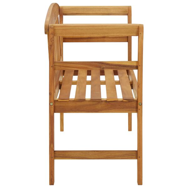 vidaXL ガーデンベンチ 120cm アカシア無垢材