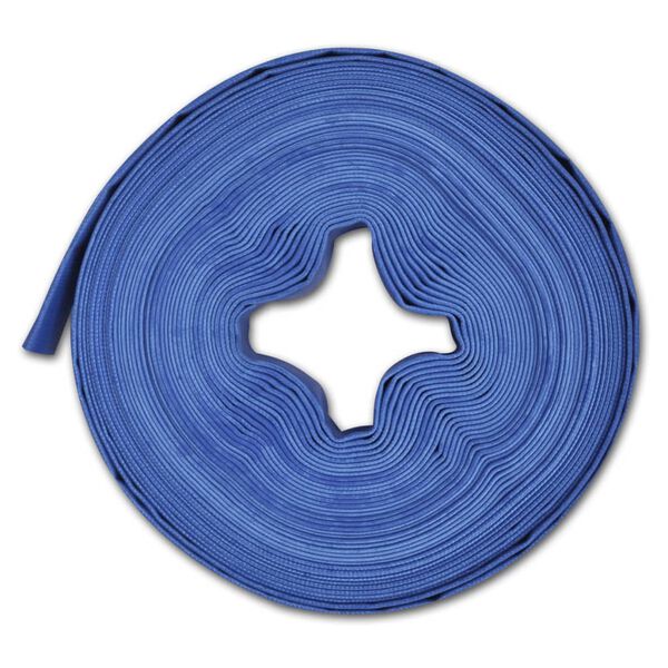 vidaXL フラットホース 25 m 1インチ PVC製 水輸送用