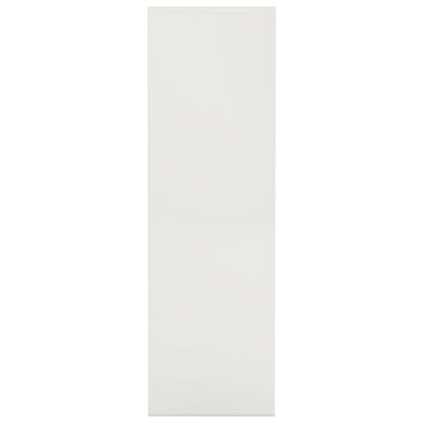 vidaXL ブックキャビネット ホワイト 98x29x97,5cm エンジニアリングウッド