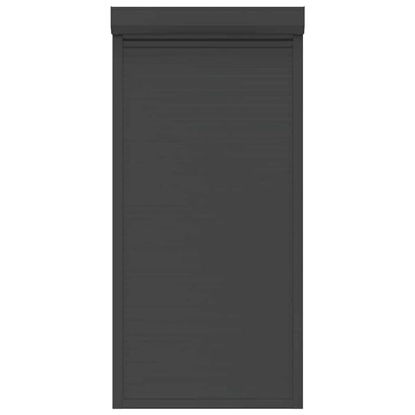 vidaXL ローラーシャッター 100x210cm アルミ製 アントラシート