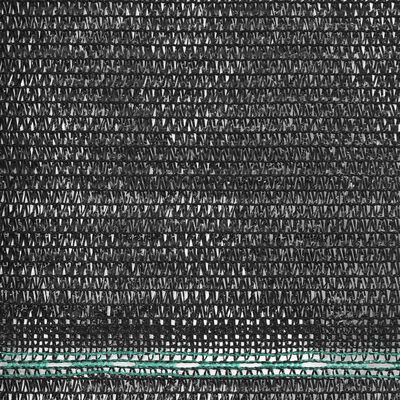 vidaXL テニススクリーン 高密度ポリエチレン製 1.8x100m ブラック