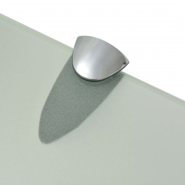 vidaXL フローティングシェルフ ガラス製 60x20cm 8mm