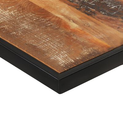 vidaXL ダイニングテーブル 160cm 無垢の再生木材