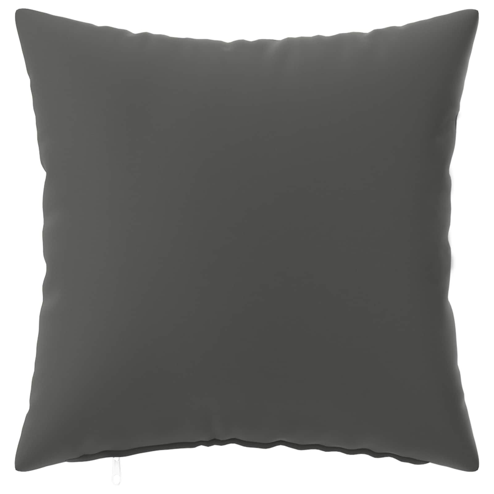 vidaXL クッションカバー 2 pcs HEERLEN アンスラサイト 50 x 50 cm