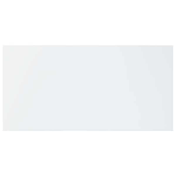 vidaXL 本棚ボード 8点 ハイグロスホワイト 80x40x1.5cm パーティクルボード